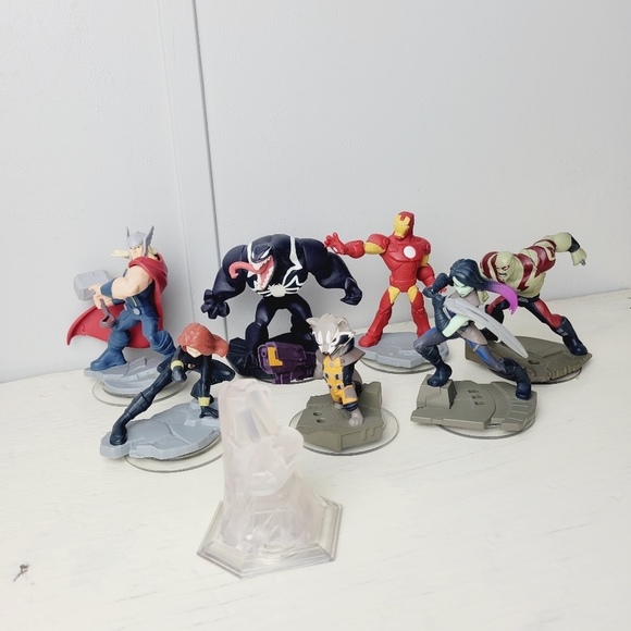Disney Infinity 2.0 Marvel Avengers Guardians of the Galaxy Game Figures Lot - Picture 2 of 10
